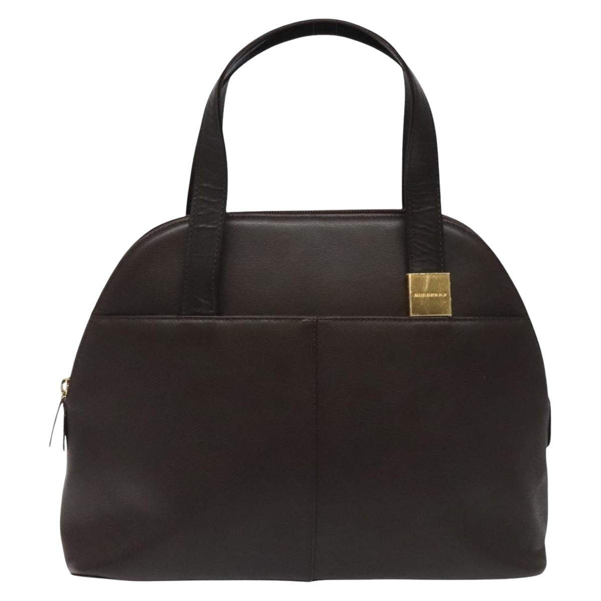 Burberry Brown Leather Handbag (Pre-Owned)