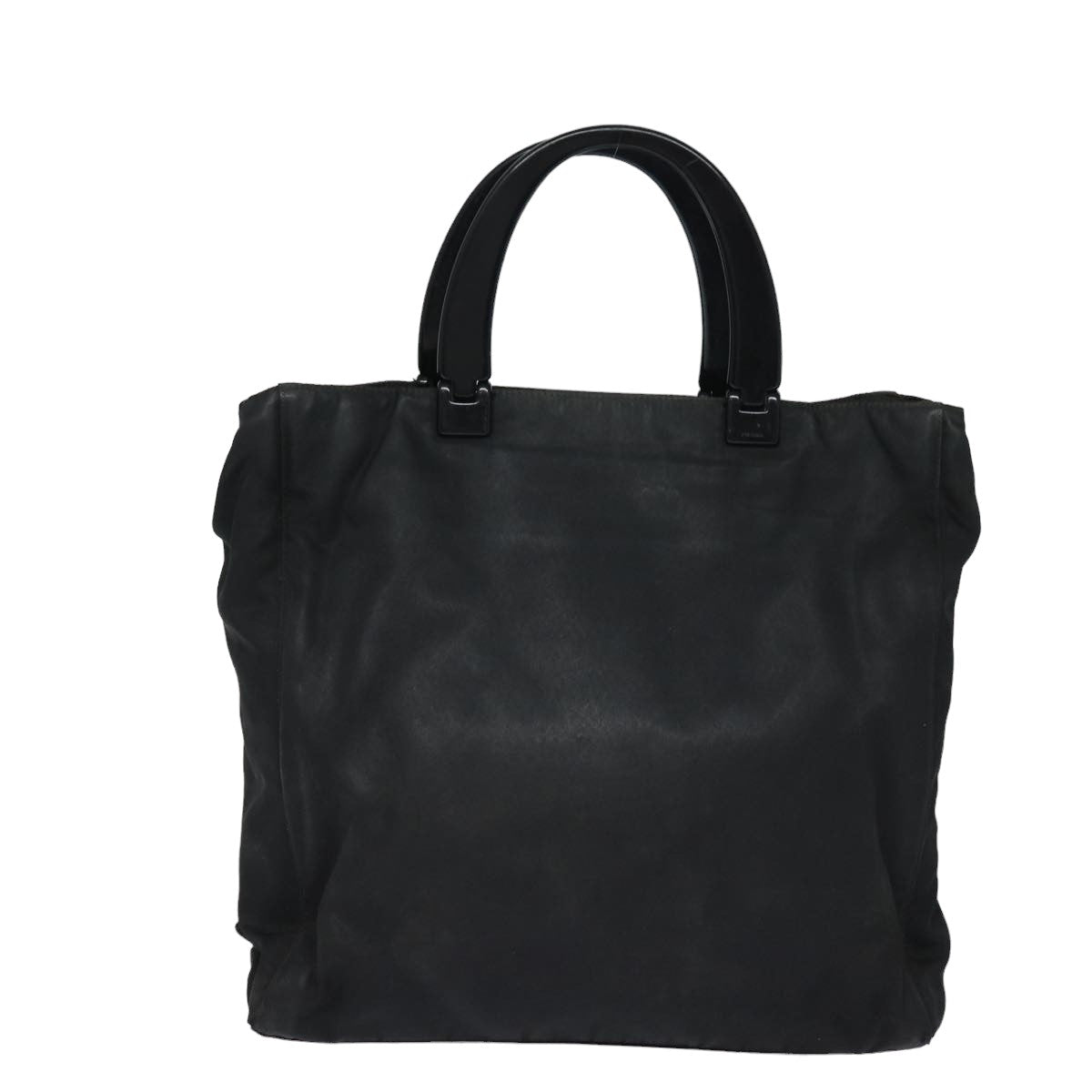 Prada Tessuto Black Synthetic Handbag (Pre-Owned)
