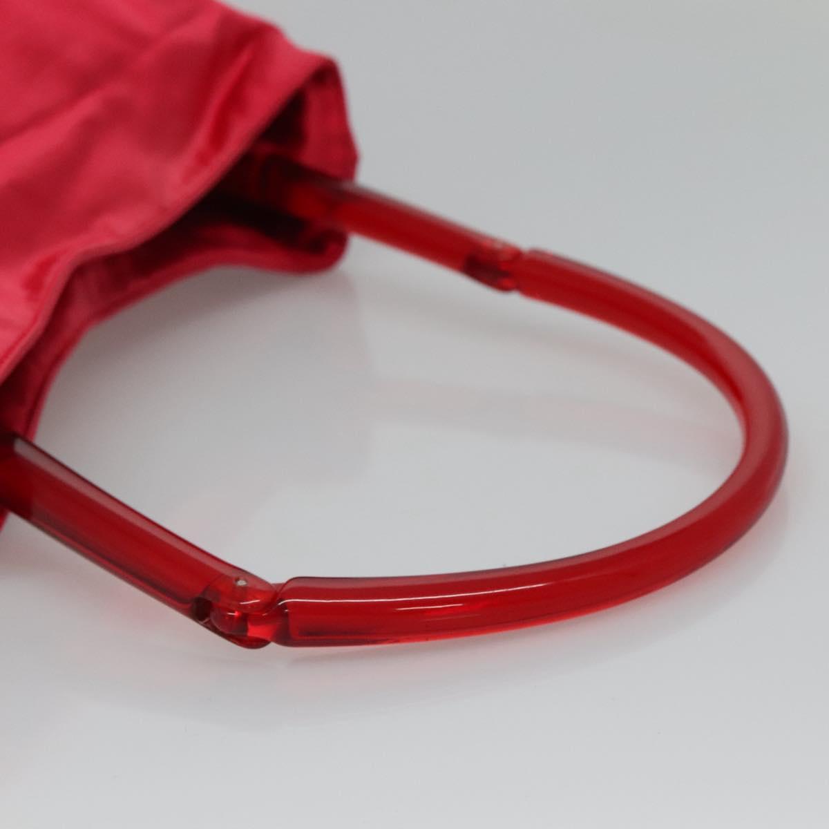 Prada Tessuto Pink Synthetic Shoulder Bag (Pre-Owned)