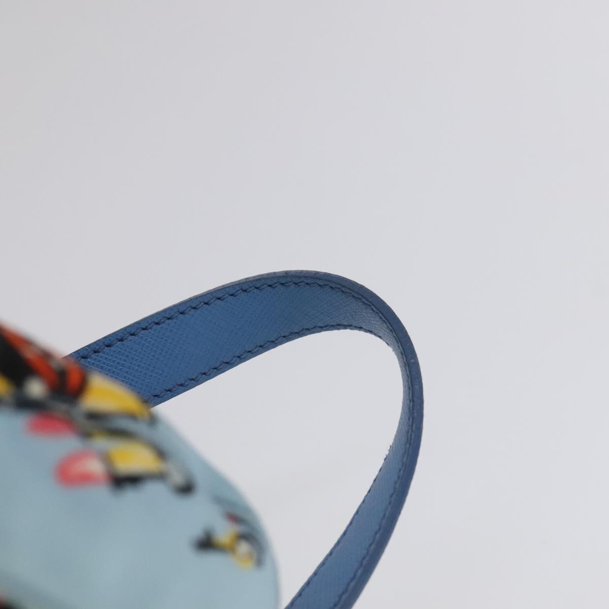 Prada Robot Blue Synthetic Backpack Bag (Pre-Owned)