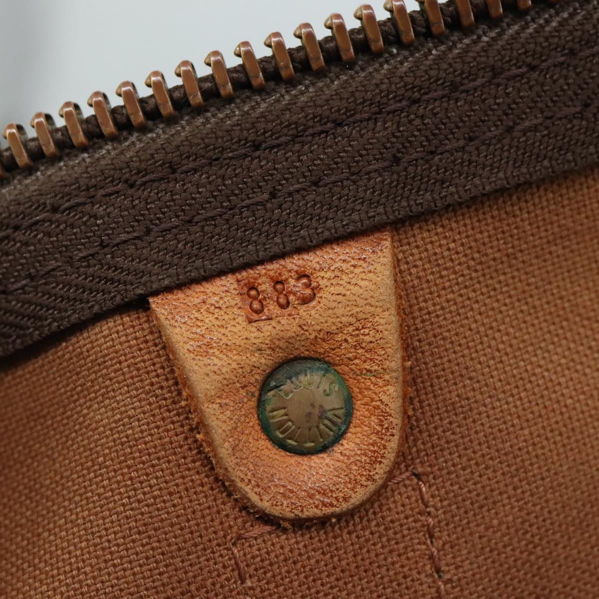 Louis Vuitton Keepall 60 Brown Canvas Travel Bag (Pre-Owned)