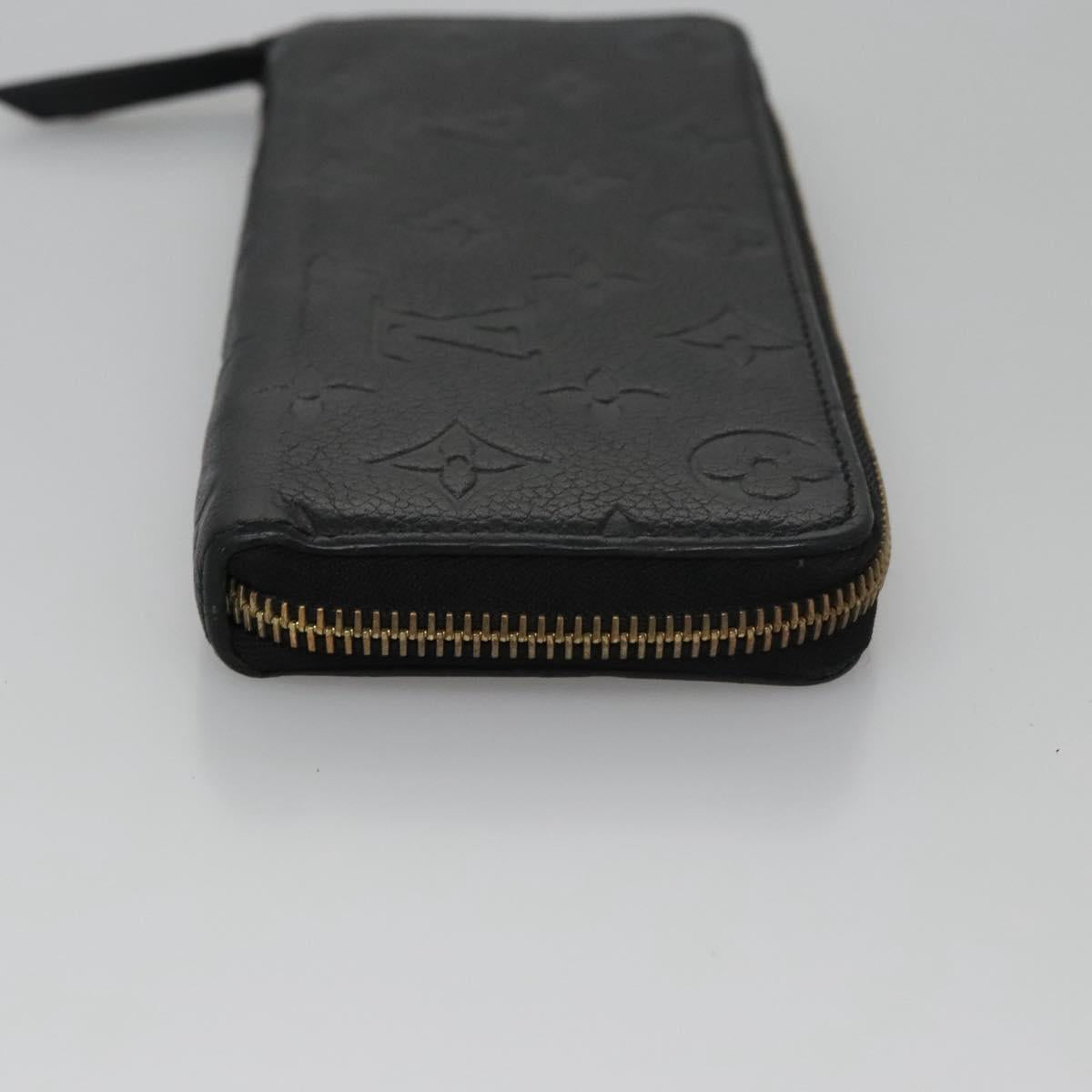 Louis Vuitton Portefeuille Clémence Navy Leather Wallet (Pre-Owned)