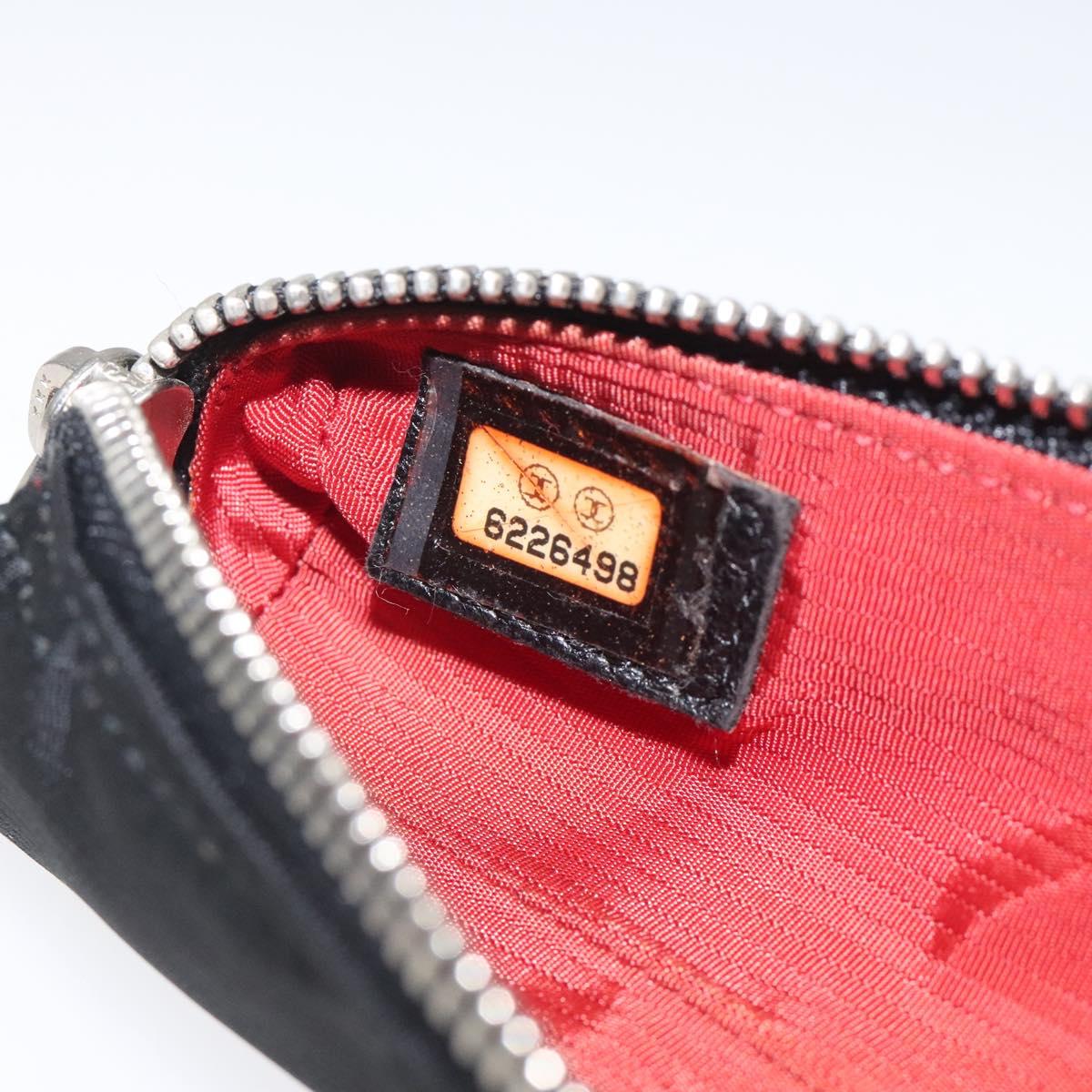 Chanel Travel Line Black Nylon Wallet  (Pre-Owned)