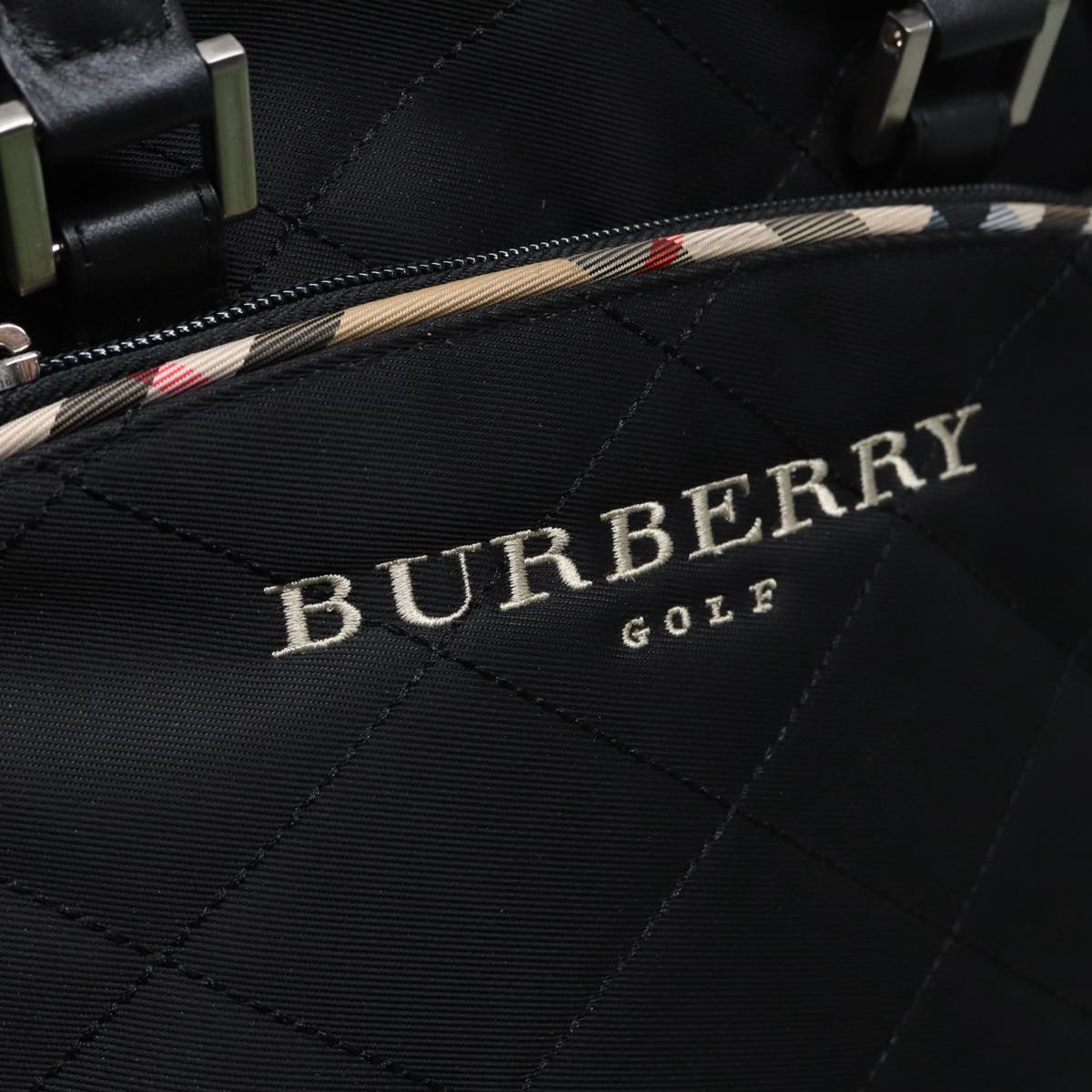 Burberry Black Synthetic Handbag (Pre-Owned)