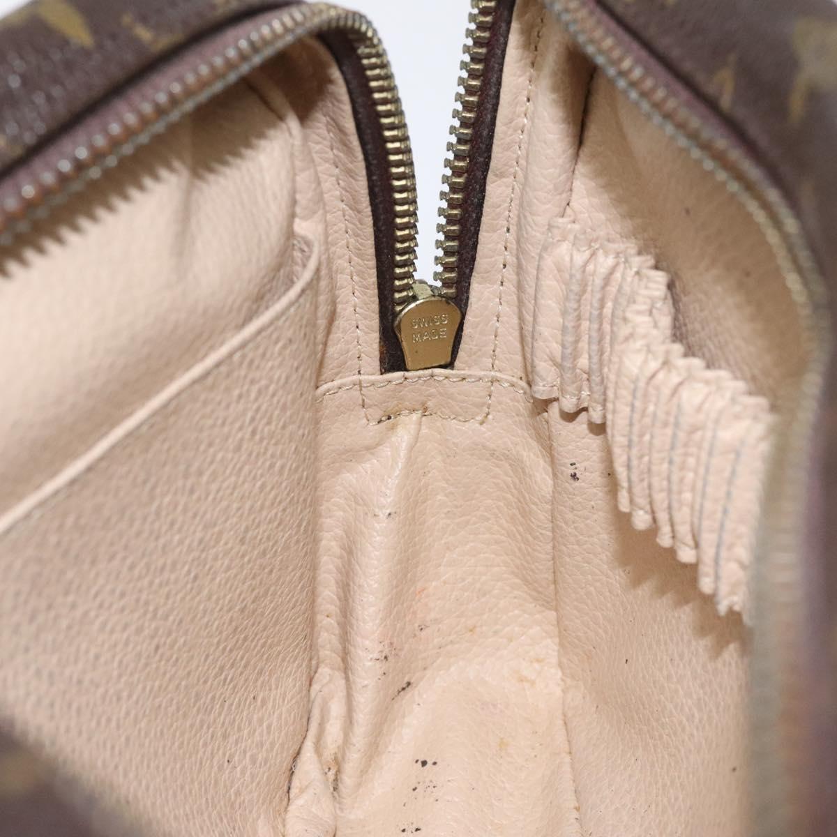 Louis Vuitton Truth Toilette 23 Brown Canvas Clutch Bag (Pre-Owned)