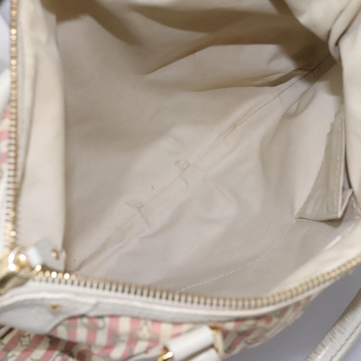 Louis Vuitton Marina Pink Canvas Shoulder Bag (Pre-Owned)