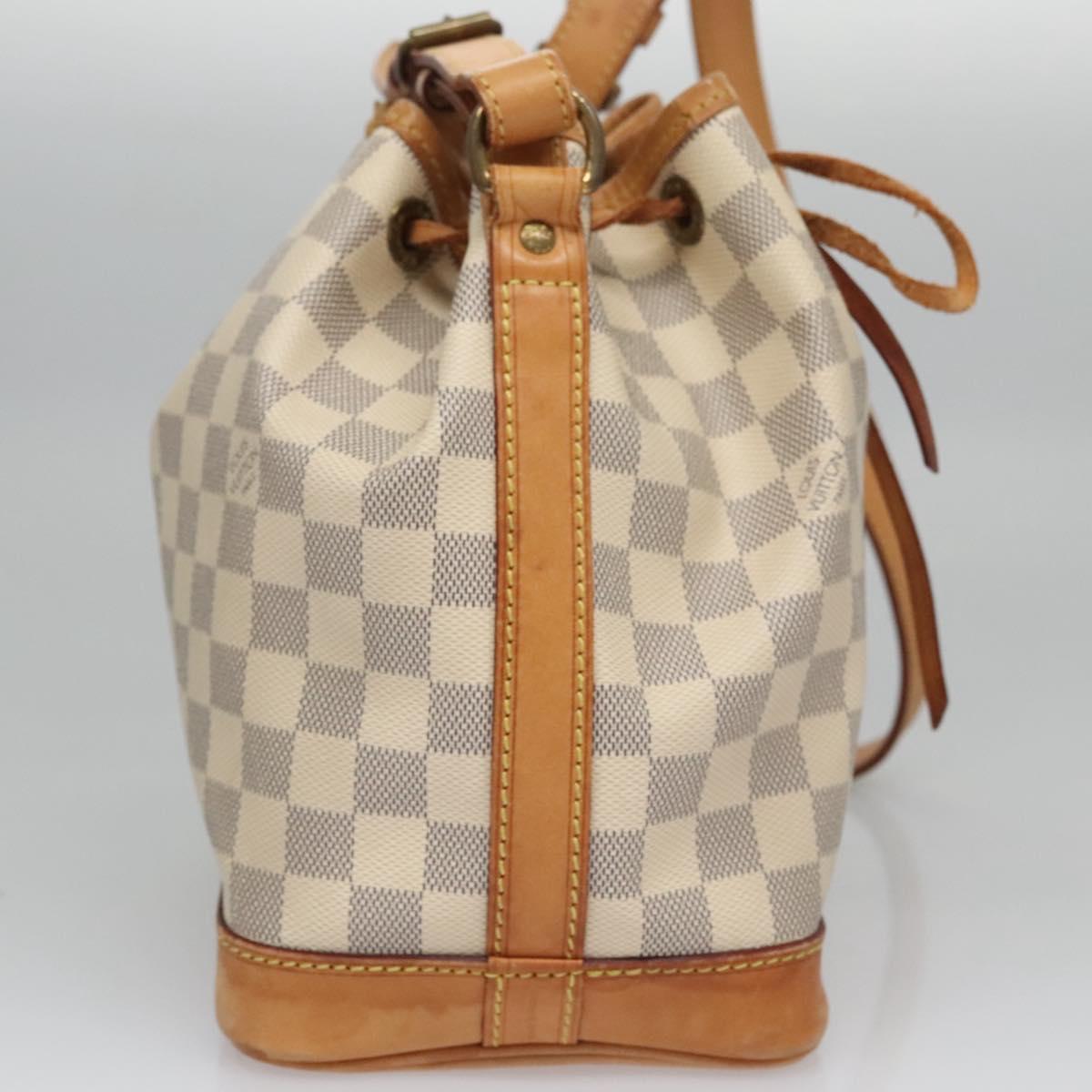 Louis Vuitton Noé Bb Grey Canvas Shoulder Bag (Pre-Owned)