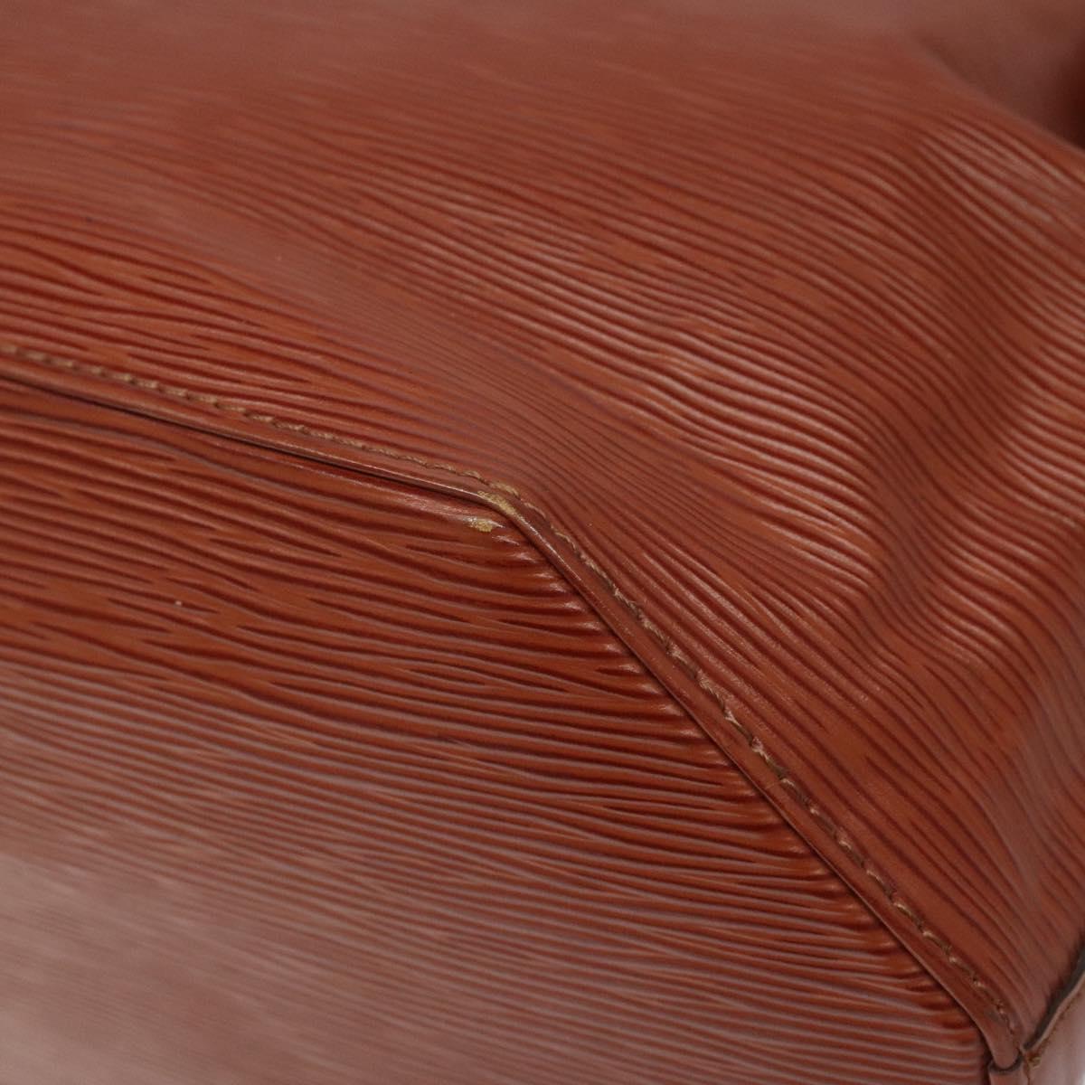 Louis Vuitton Sac D'épaule Brown Leather Shoulder Bag (Pre-Owned)