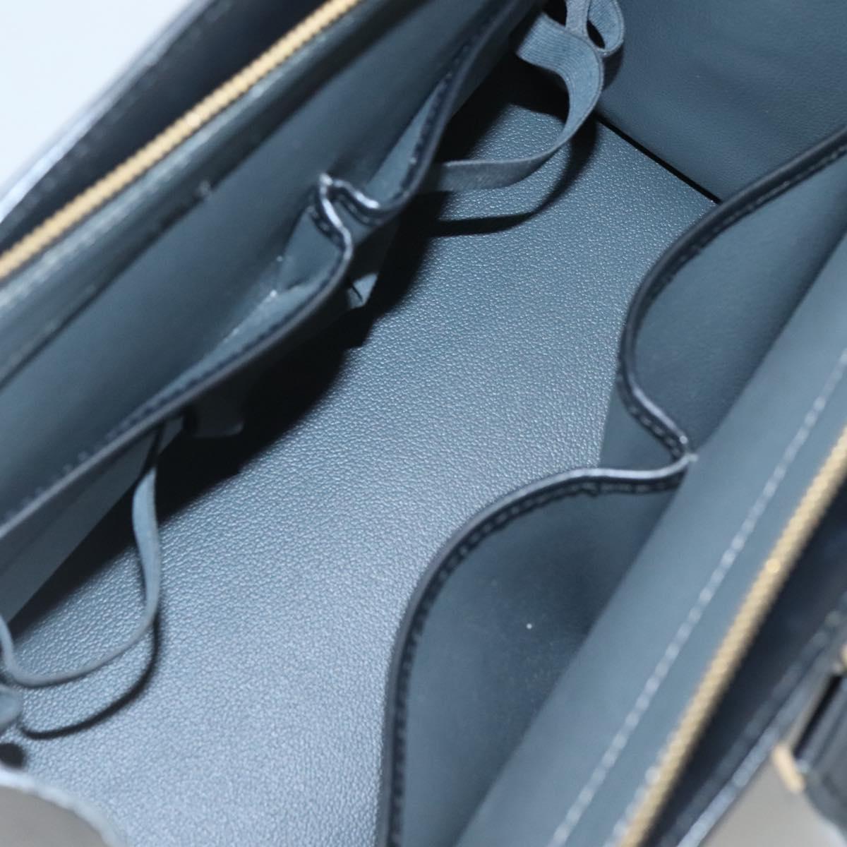 Louis Vuitton Riviera Black Leather Handbag (Pre-Owned)