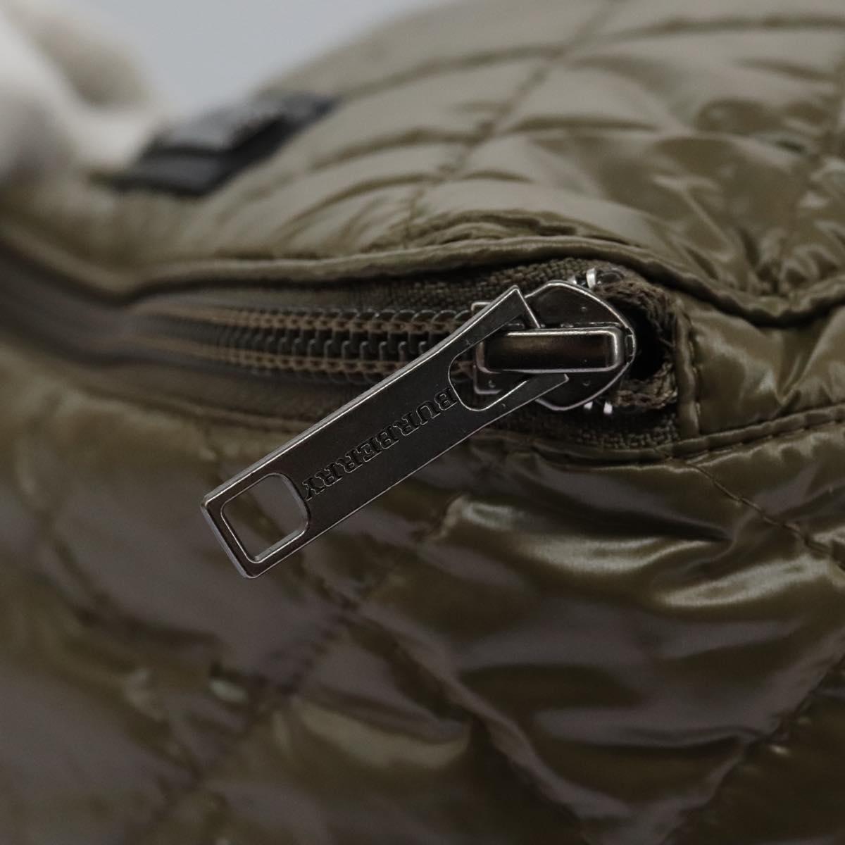 Burberry Khaki Synthetic Shoulder Bag (Pre-Owned)