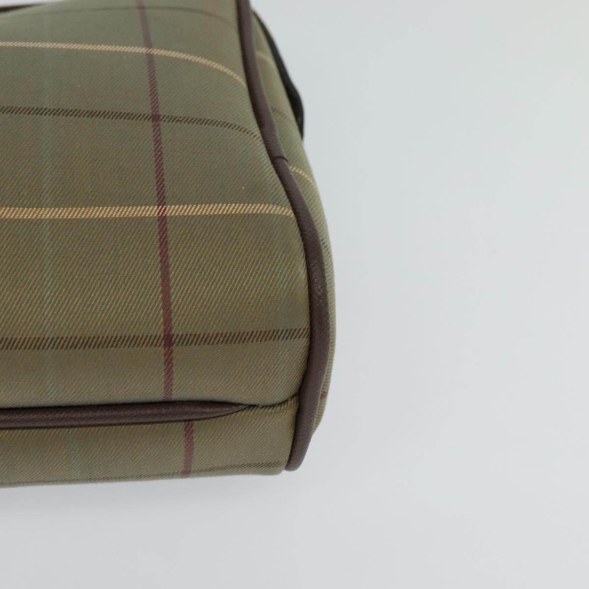 Burberry Nova Check Beige Canvas Clutch Bag (Pre-Owned)
