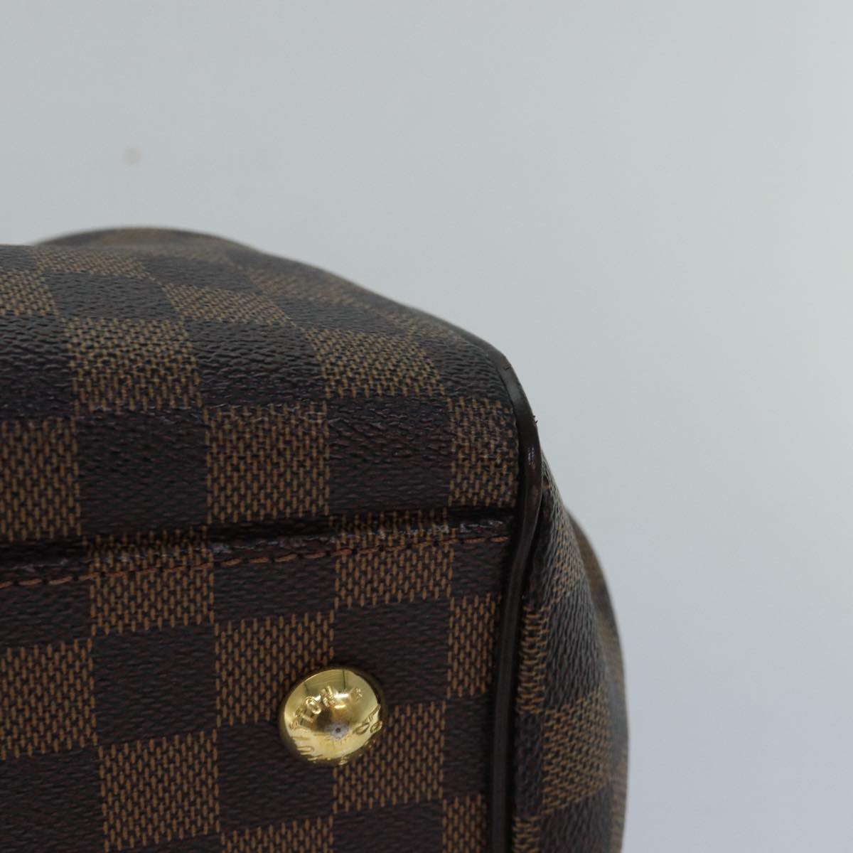 Louis Vuitton Trevi Brown Canvas Handbag (Pre-Owned)