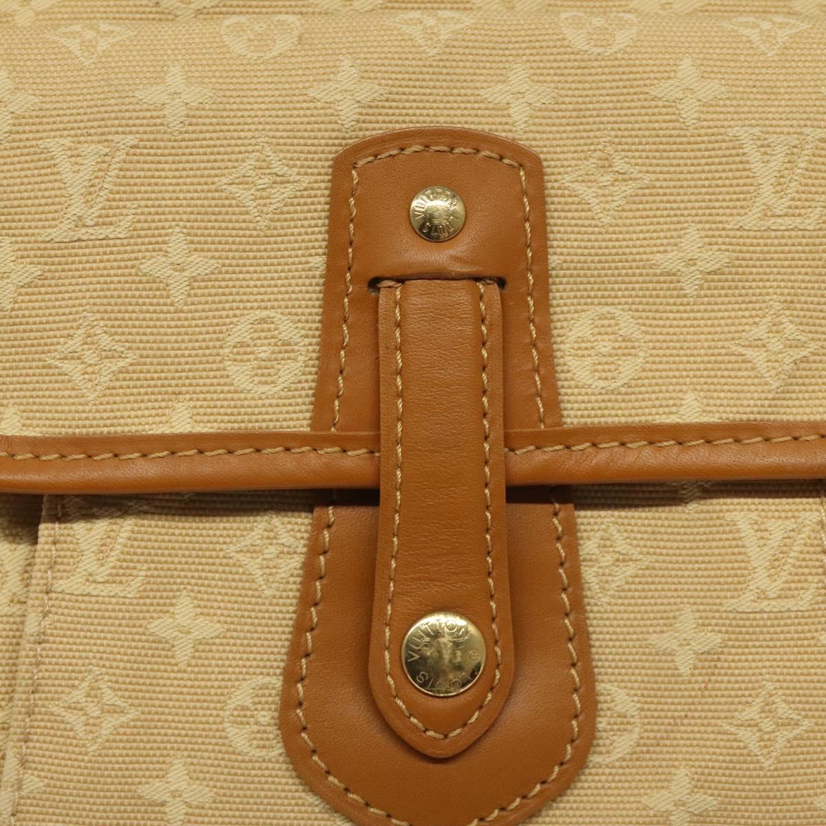 Louis Vuitton Mary Kate Beige Canvas Shoulder Bag (Pre-Owned)
