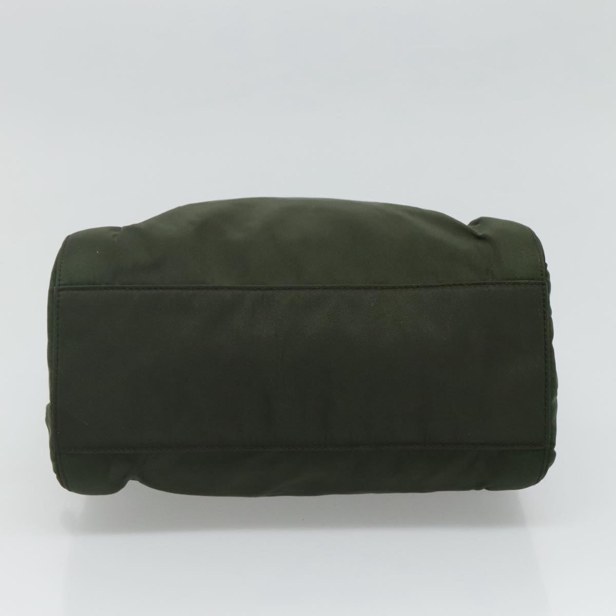 Prada Tessuto Khaki Synthetic Shoulder Bag (Pre-Owned)