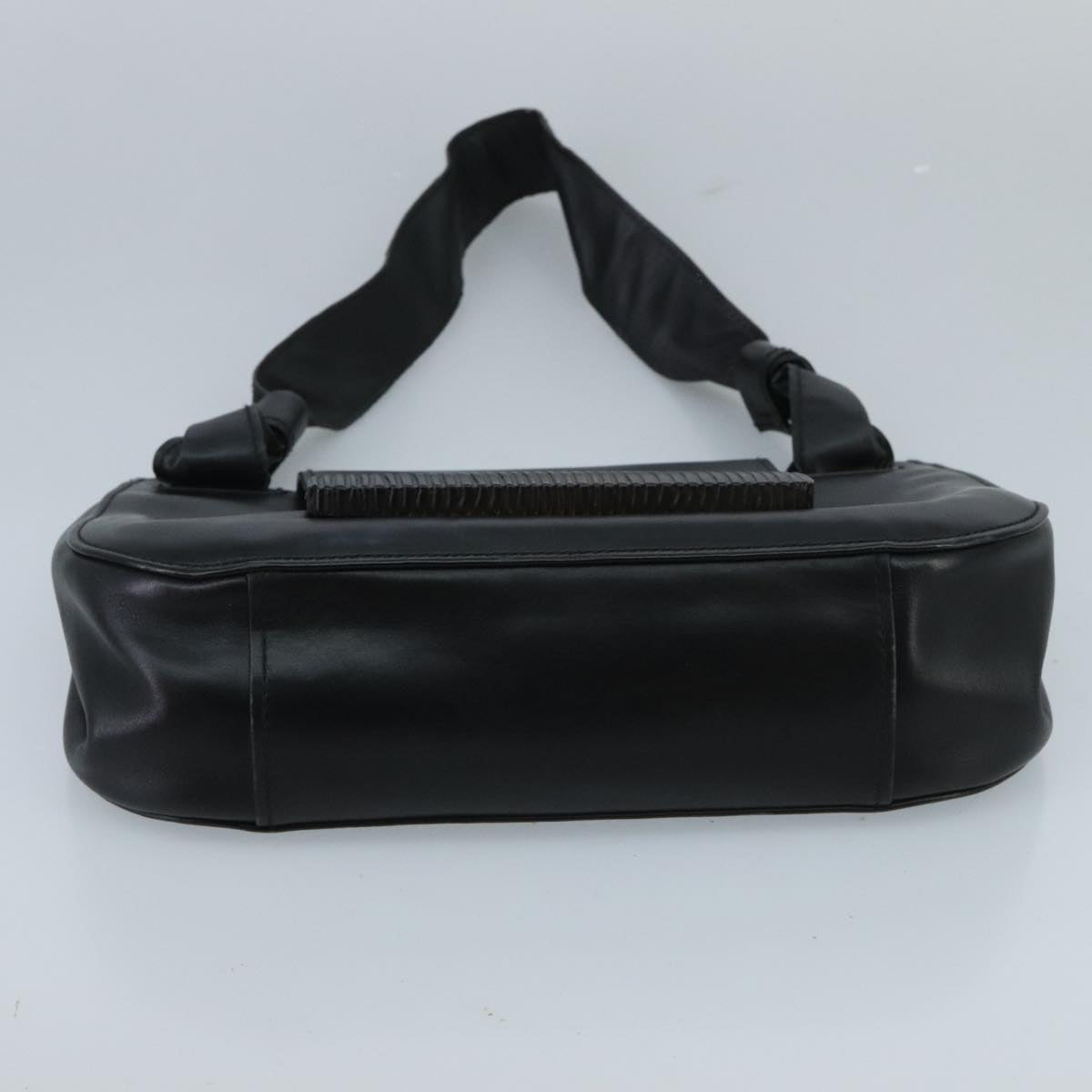 Gucci Black Leather Shoulder Bag (Pre-Owned)