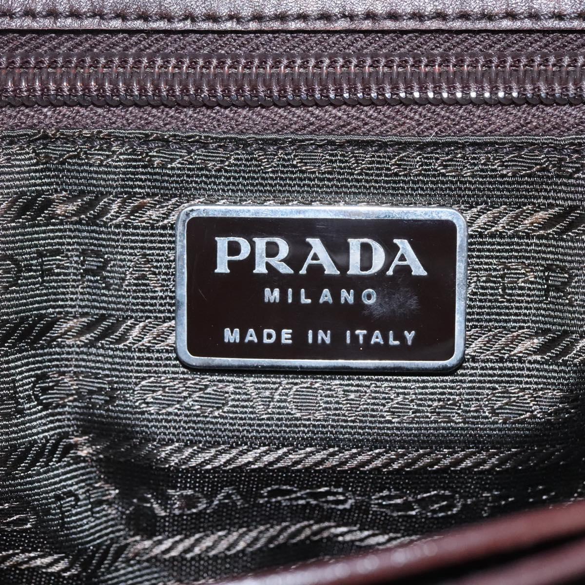 Prada Orange Cotton Tote Bag (Pre-Owned)