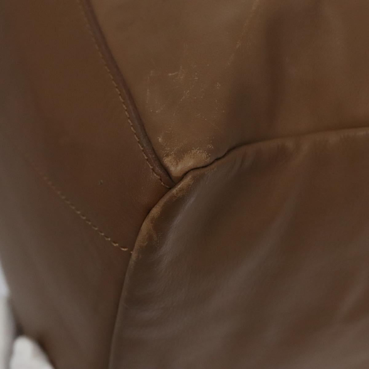 Louis Vuitton Bosphore Brown Leather Travel Bag (Pre-Owned)