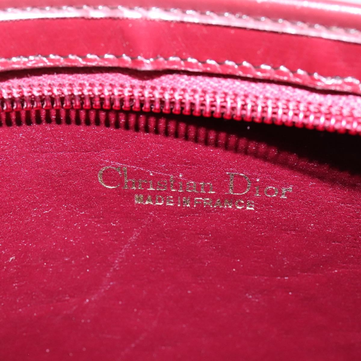 Dior Trotter Red Canvas Shoulder Bag (Pre-Owned)