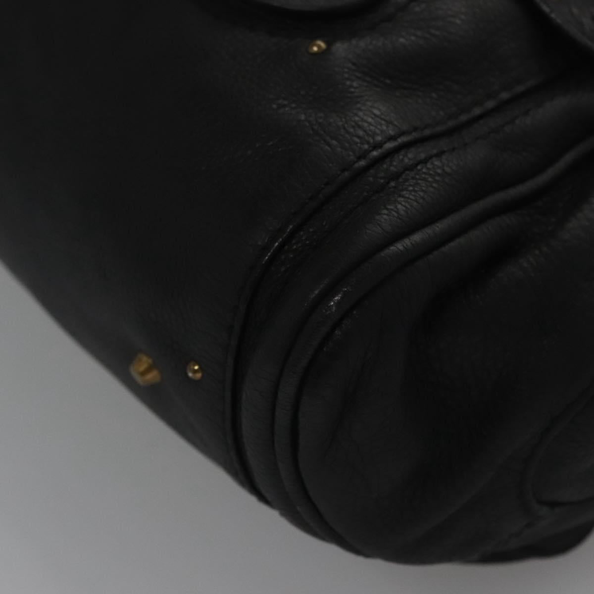 Chloé Paddington Black Leather Handbag (Pre-Owned)