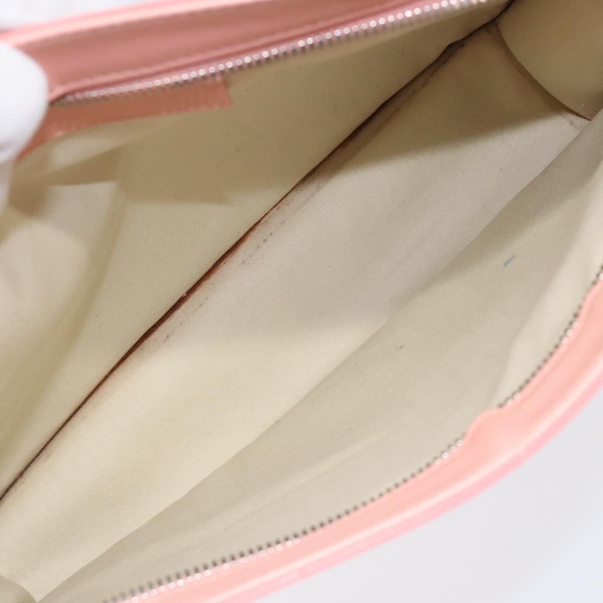 Balenciaga Navy Pouch Pink Canvas Clutch Bag (Pre-Owned)