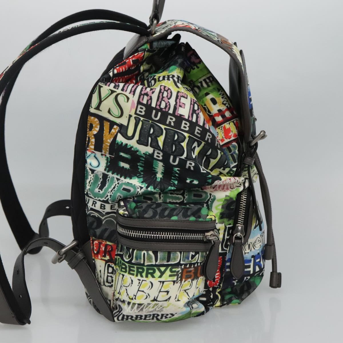 Burberry Multicolour Synthetic Backpack Bag (Pre-Owned)