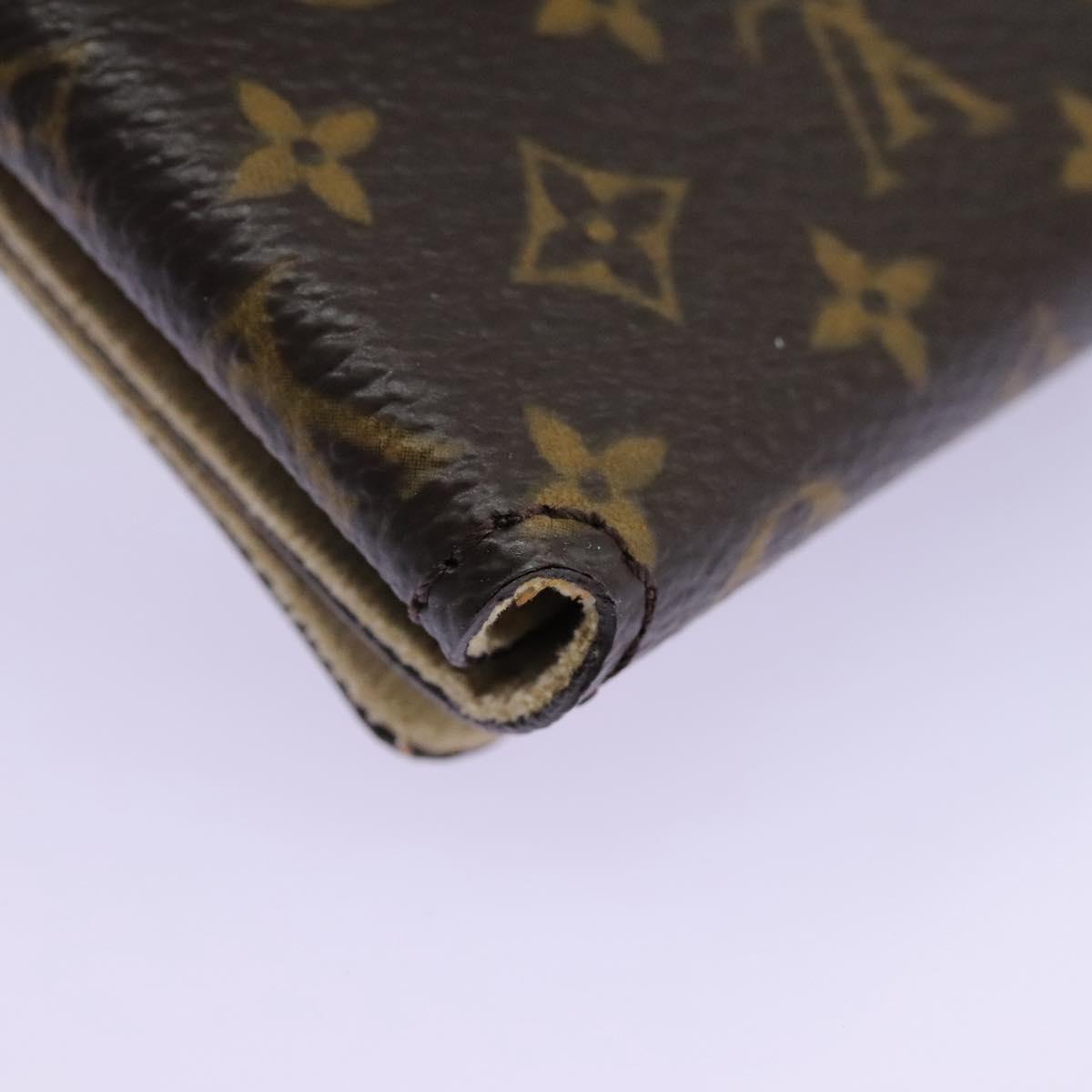 Louis Vuitton Jewelry Case Brown Canvas Wallet (Pre-Owned)