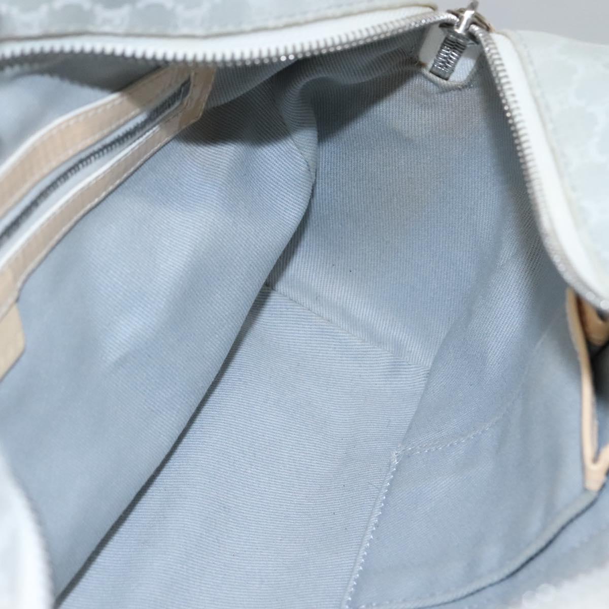 Céline Macadam Blue Cotton Shoulder Bag (Pre-Owned)