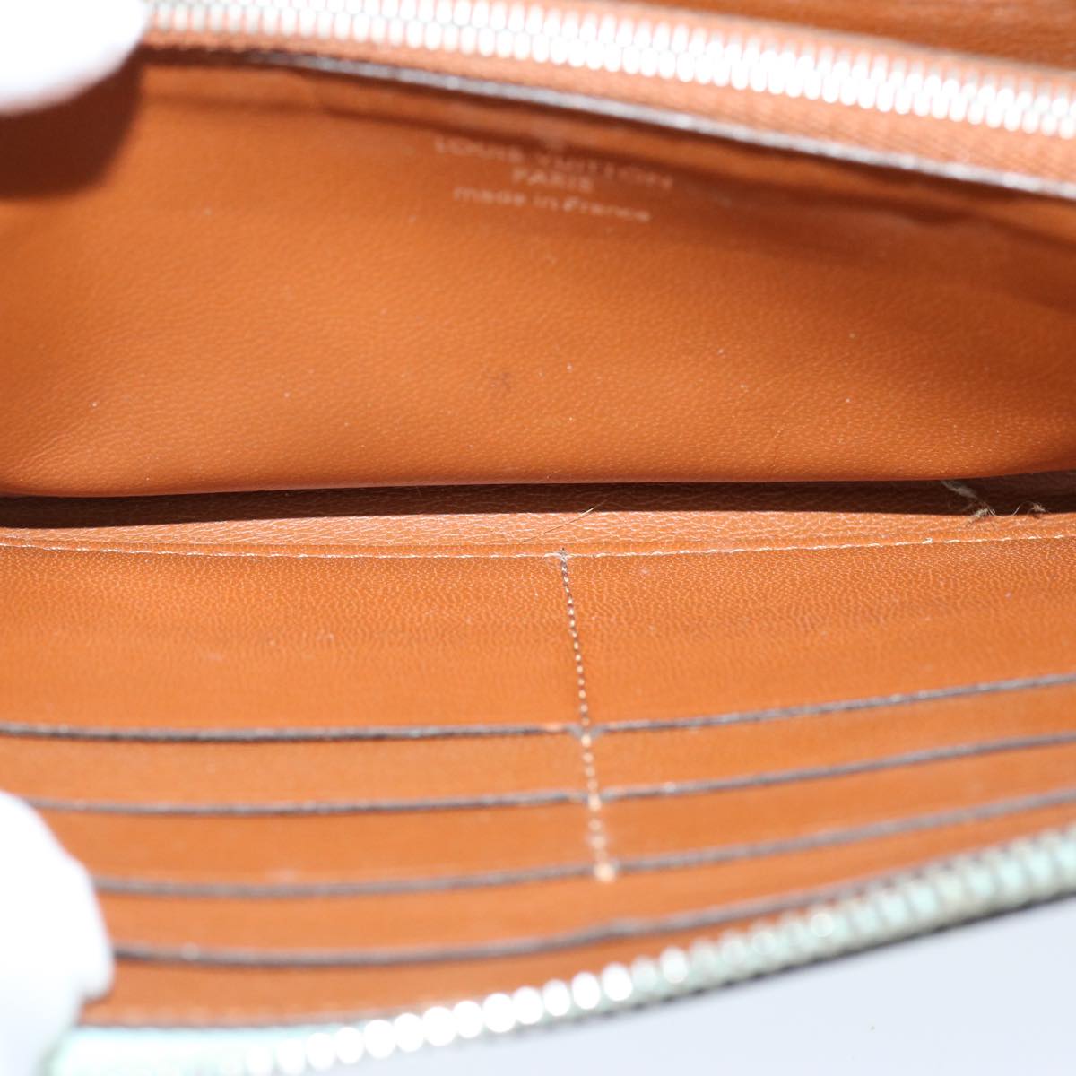 Louis Vuitton Jena Blue Leather Wallet (Pre-Owned)
