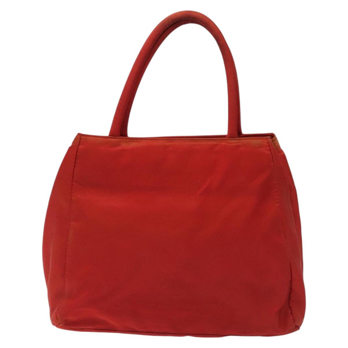 Prada Tessuto City Red Synthetic Handbag (Pre-Owned)