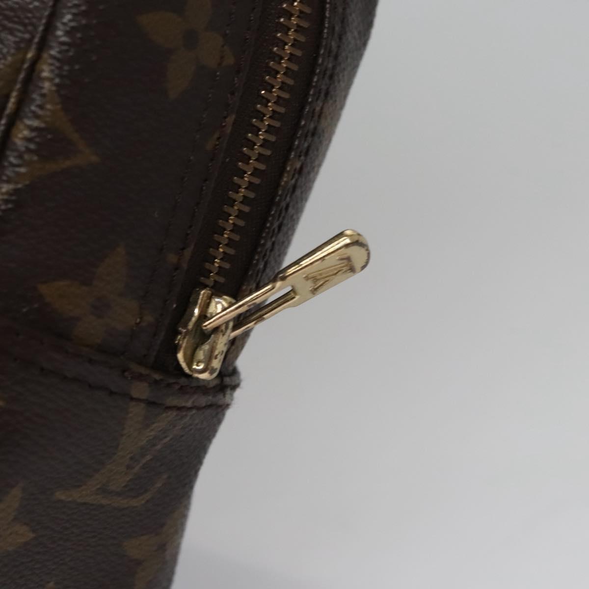 Louis Vuitton Trousse Toilette 28 Brown Canvas Clutch Bag (Pre-Owned)