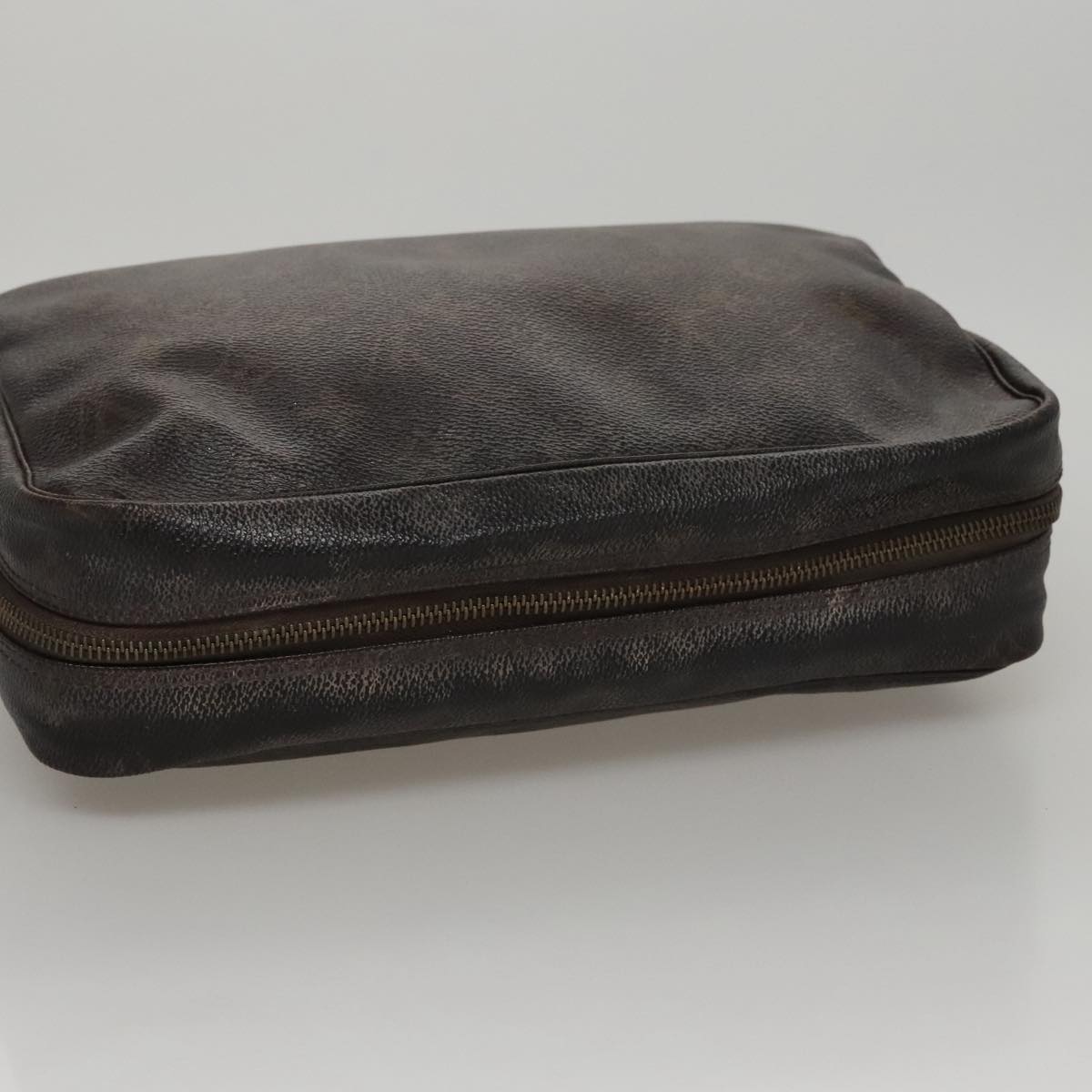 Louis Vuitton Trousse Toilette 28 Brown Canvas Clutch Bag (Pre-Owned)