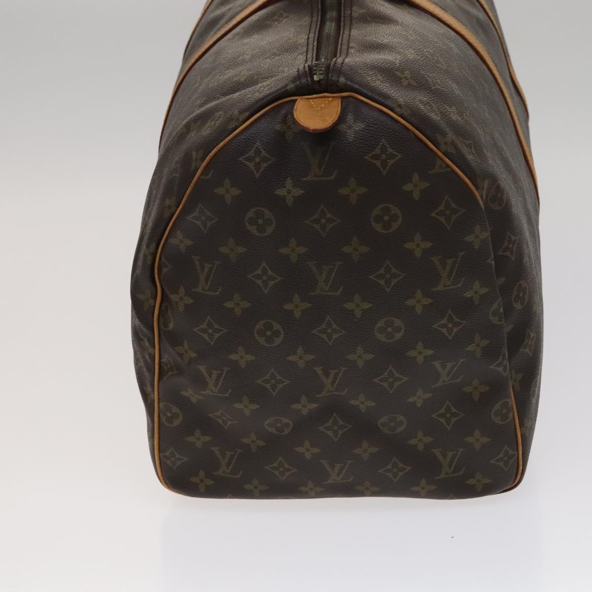 Louis Vuitton Keepall 60 Brown Canvas Travel Bag (Pre-Owned)