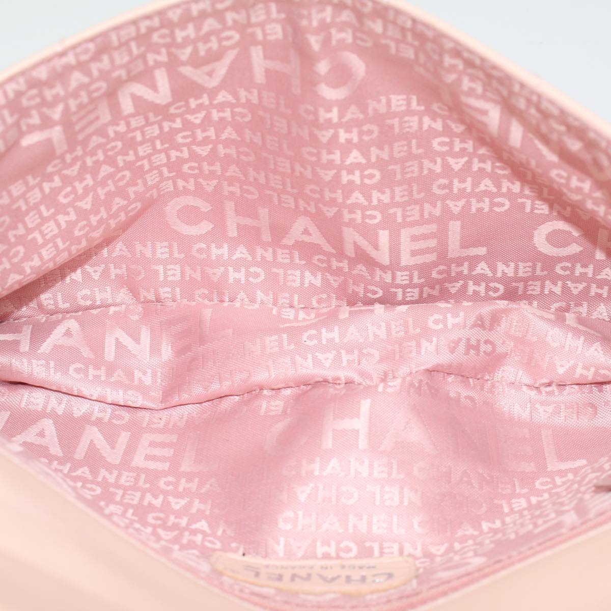 Chanel Cc Pink Leather Shoulder Bag (Pre-Owned)