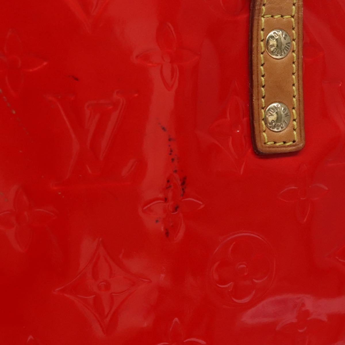 Louis Vuitton Reade Red Patent Leather Handbag (Pre-Owned)