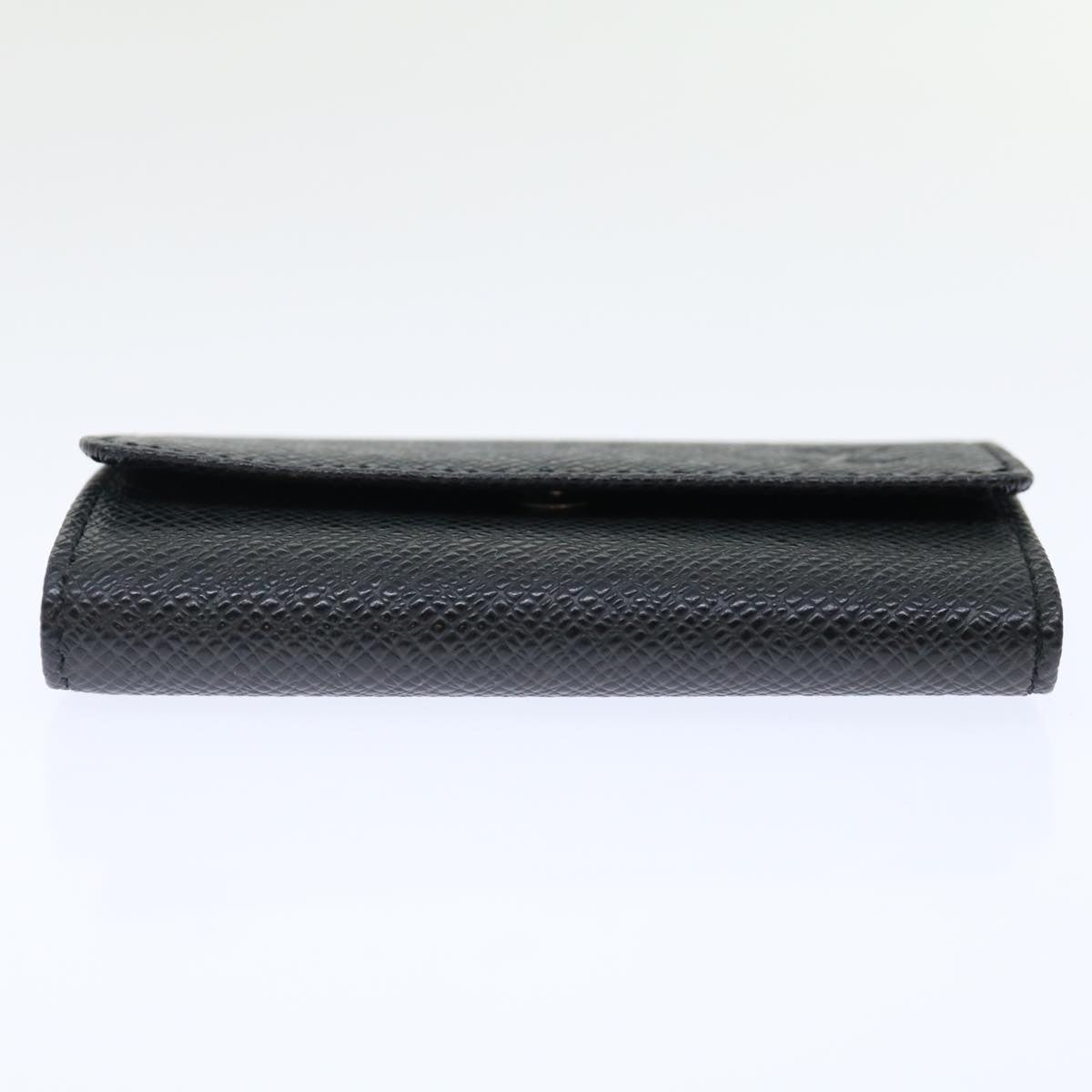 Louis Vuitton 6 Key Holder Black Leather Wallet (Pre-Owned)