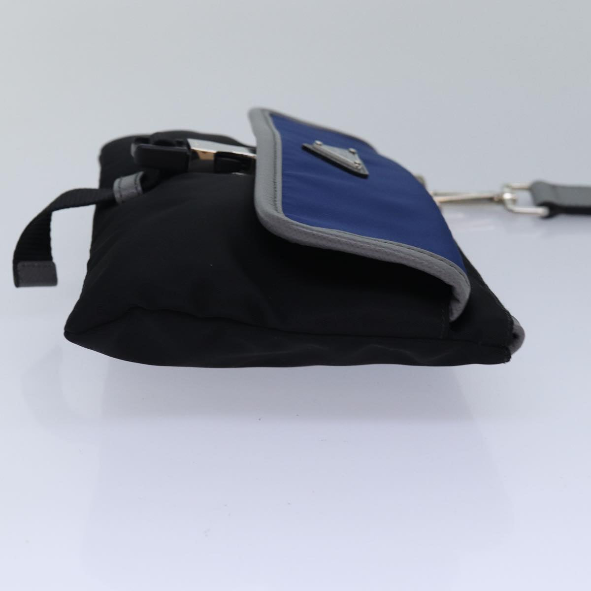 Prada Black Synthetic Clutch Bag (Pre-Owned)
