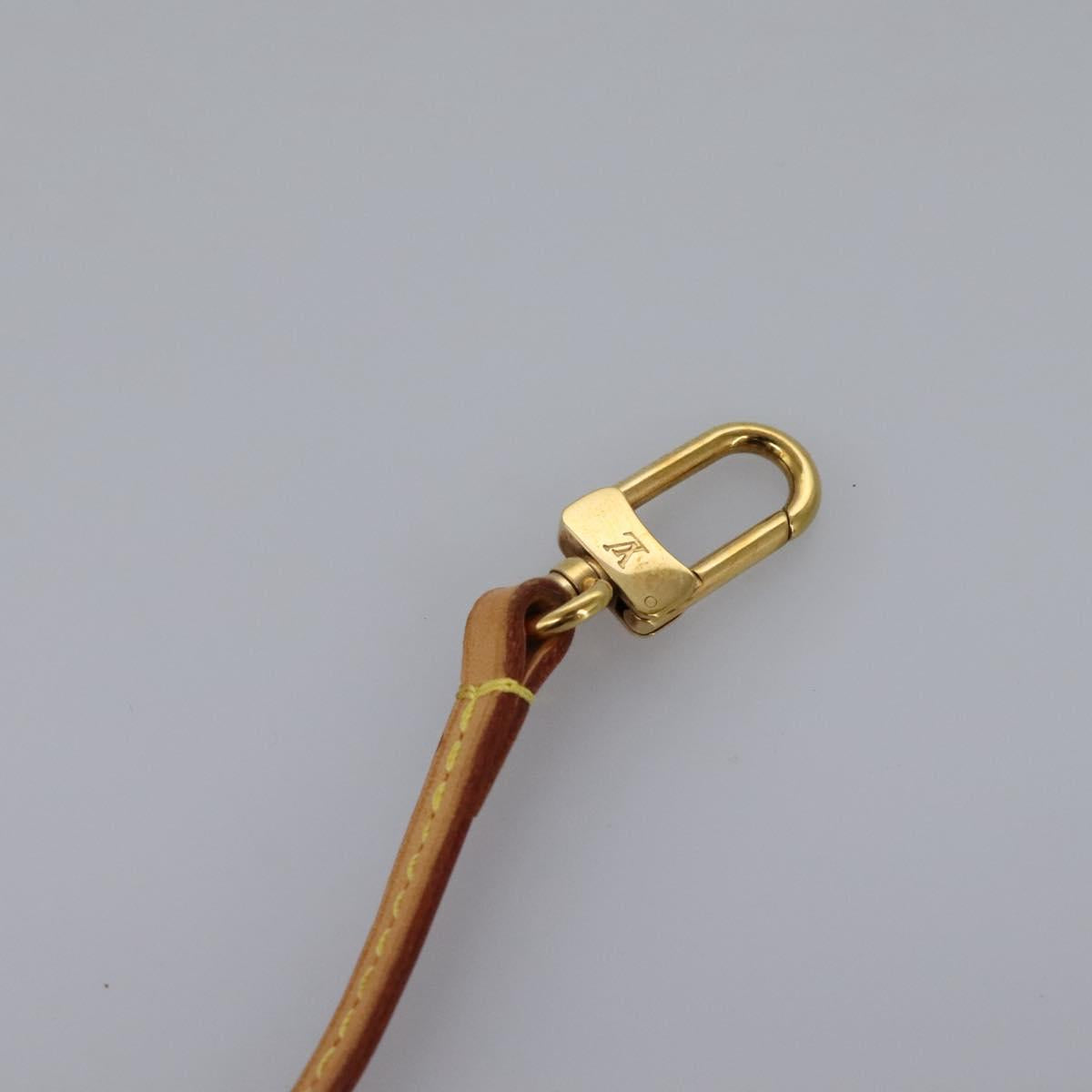 Louis Vuitton Neverfull Pouch Brown Canvas Clutch Bag (Pre-Owned)