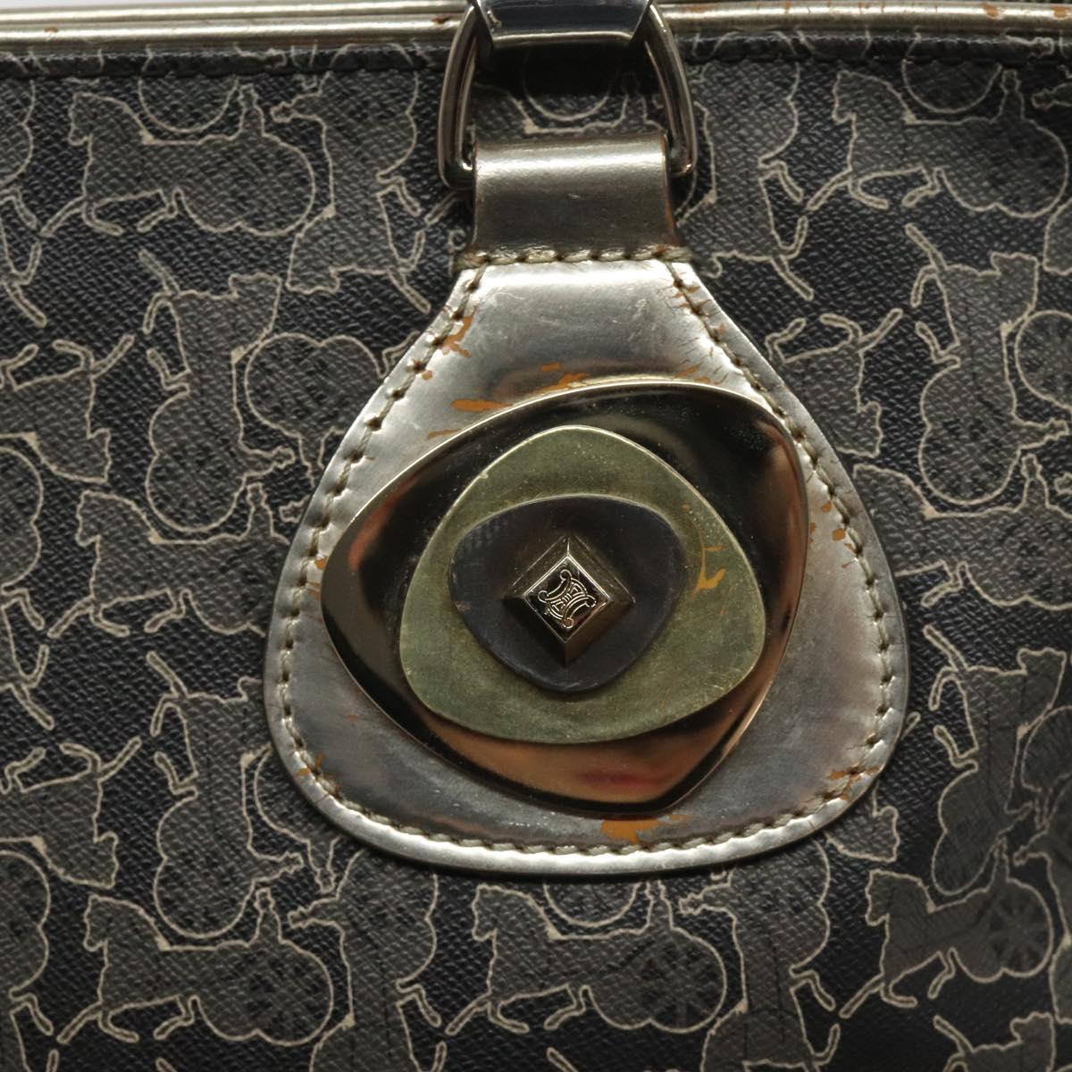 Céline Carriage Black Canvas Tote Bag (Pre-Owned)