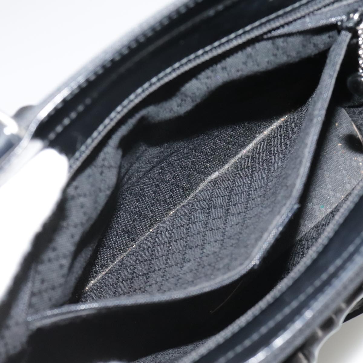 Gucci Bamboo Black Synthetic Handbag (Pre-Owned)