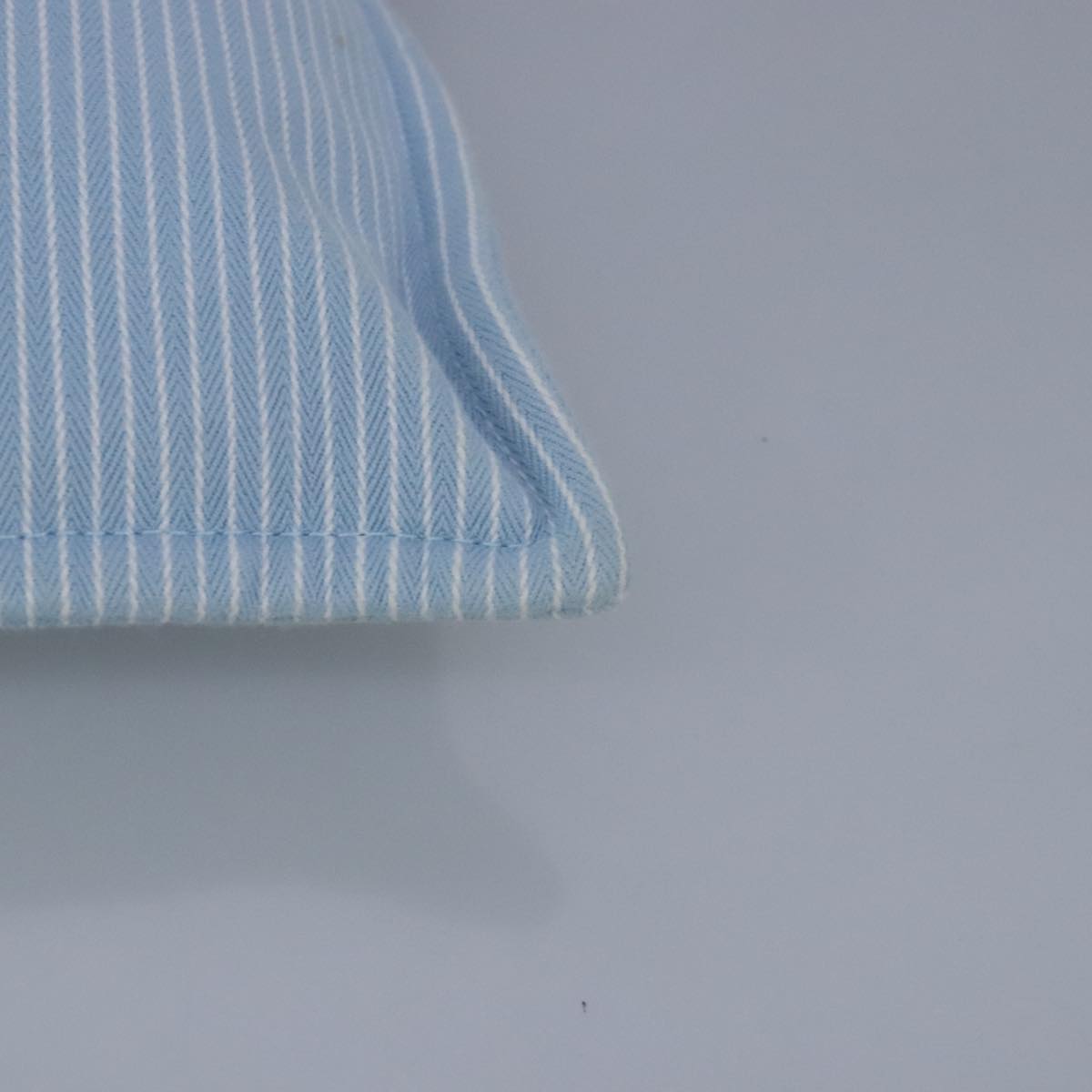 Hermès Blue Canvas Clutch Bag (Pre-Owned)