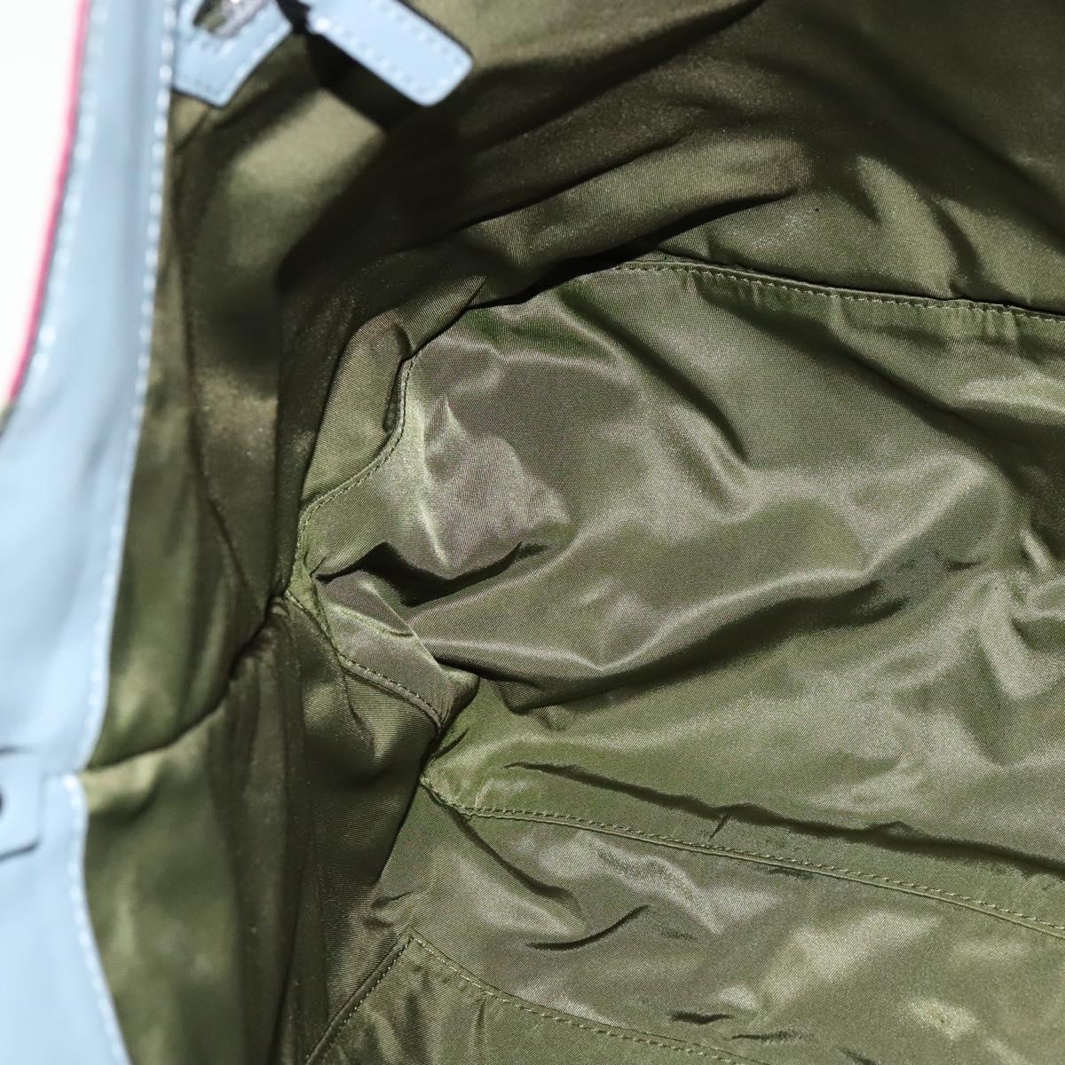 Valentino Garavani Green Nylon Tote Bag (Pre-Owned)