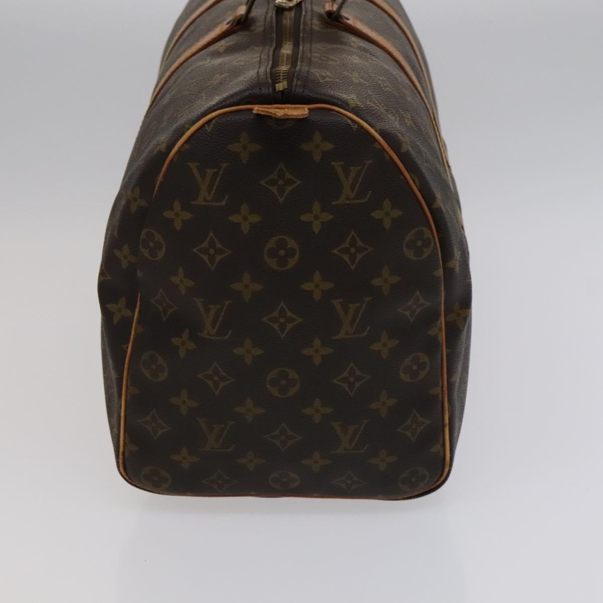 Louis Vuitton Keepall 45 Brown Canvas Travel Bag (Pre-Owned)