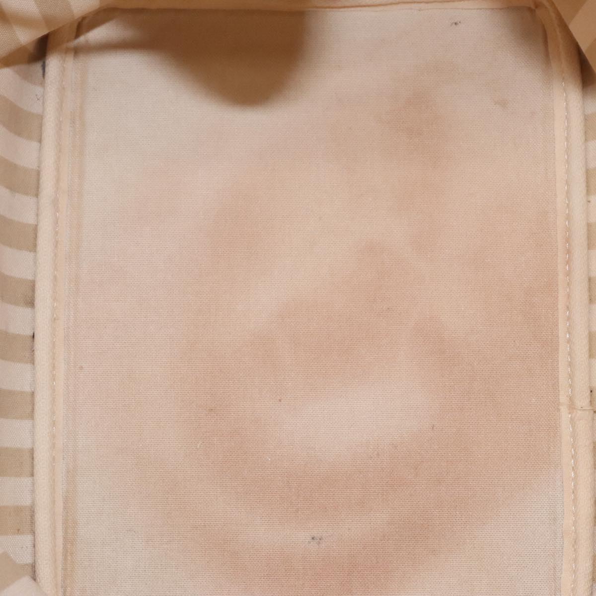 Louis Vuitton Petit Noé Brown Canvas Shoulder Bag (Pre-Owned)
