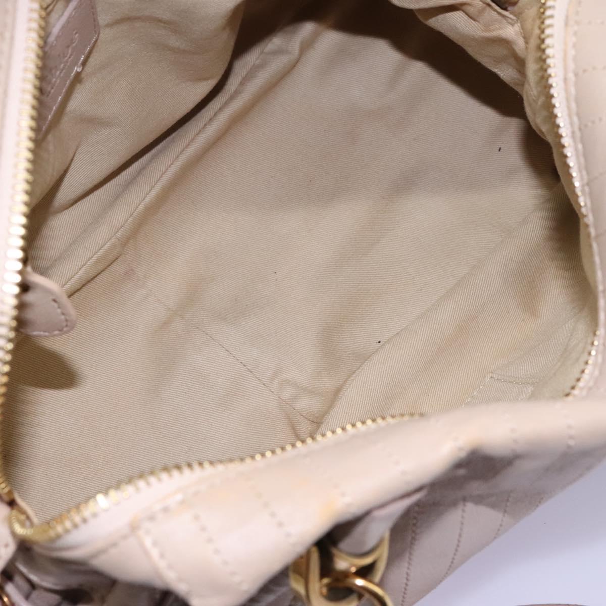 Chloé Paraty Beige Leather Handbag (Pre-Owned)
