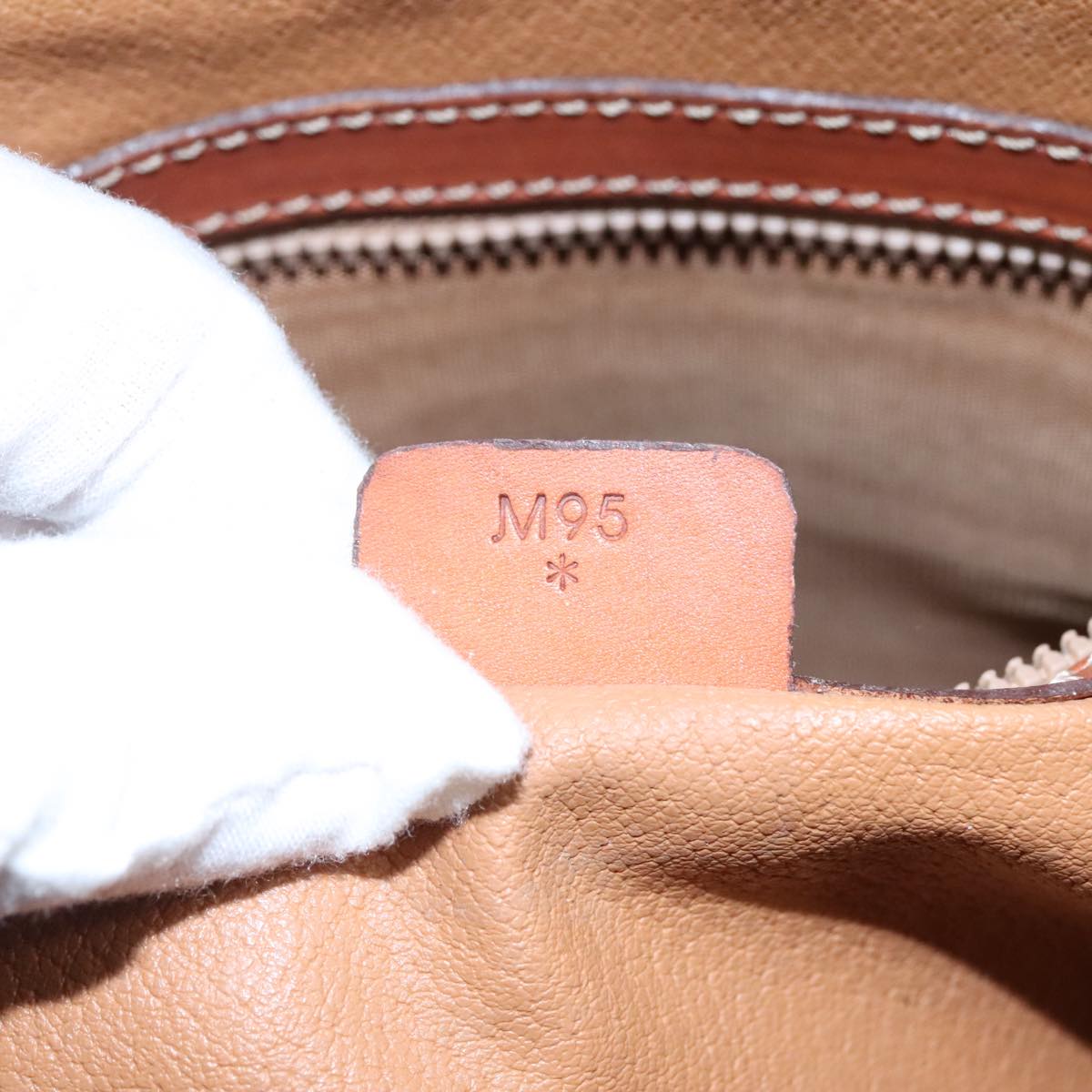 Céline Macadam Brown Leather Handbag (Pre-Owned)