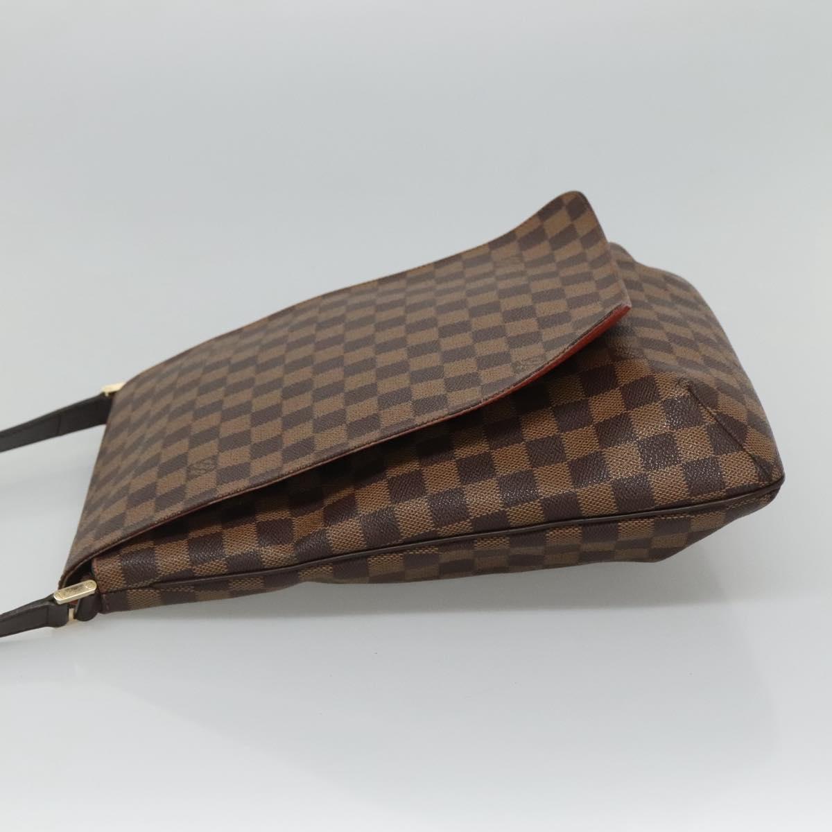 Louis Vuitton Musette Brown Canvas Shoulder Bag (Pre-Owned)