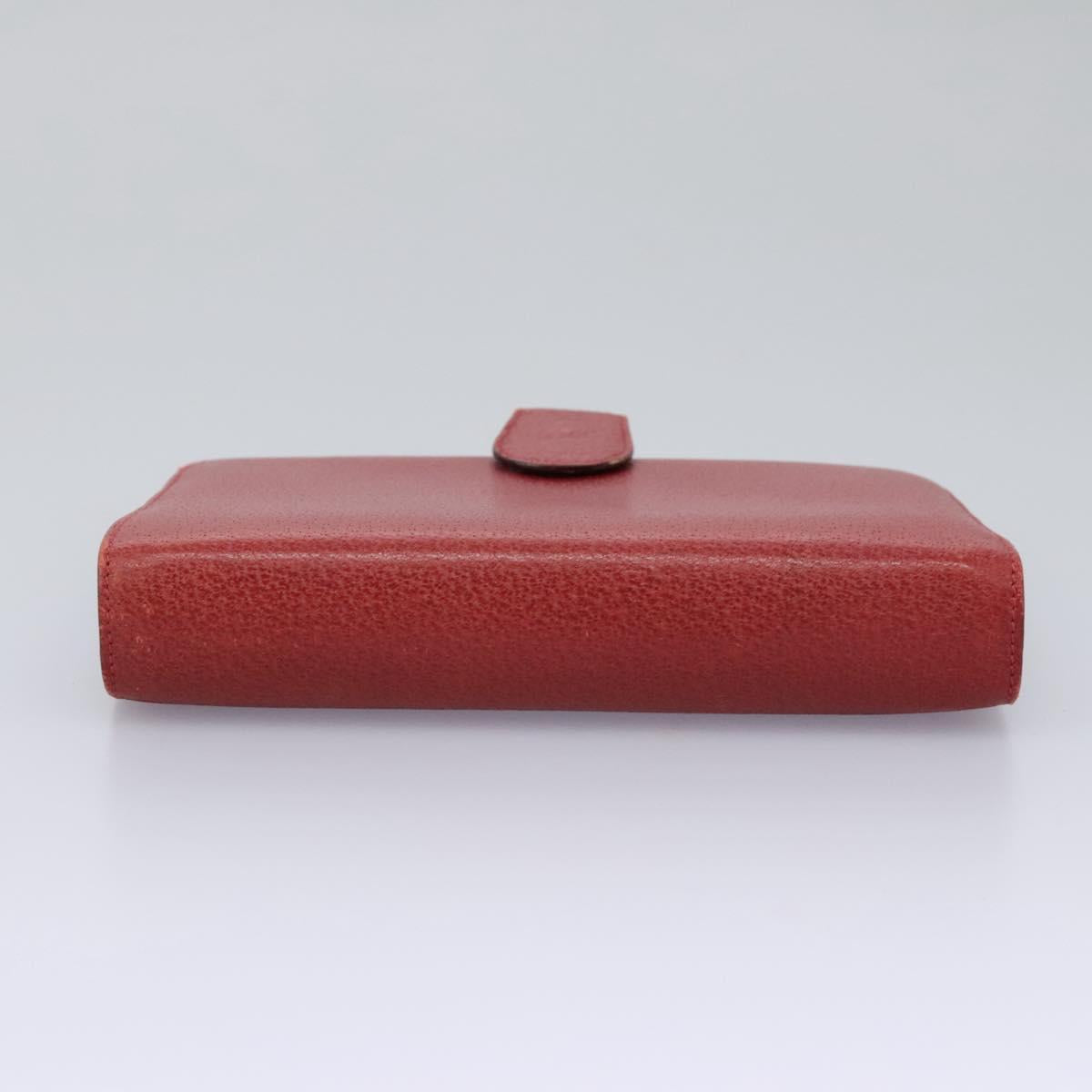 Gucci Couverture Agenda Red Leather Wallet (Pre-Owned)