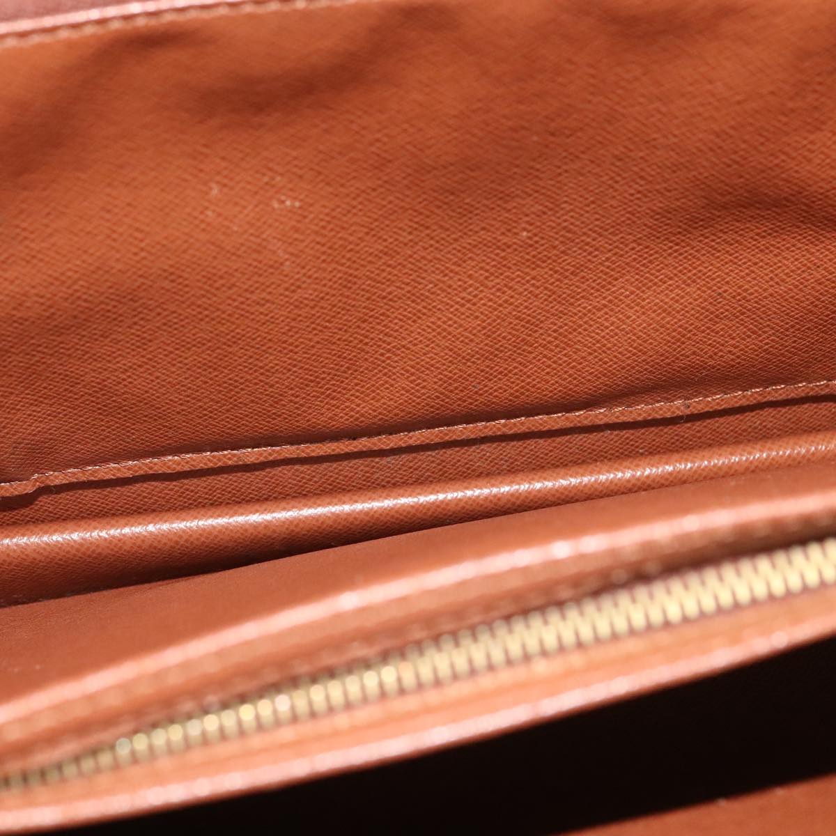 Louis Vuitton Courcelle Brown Canvas Shoulder Bag (Pre-Owned)