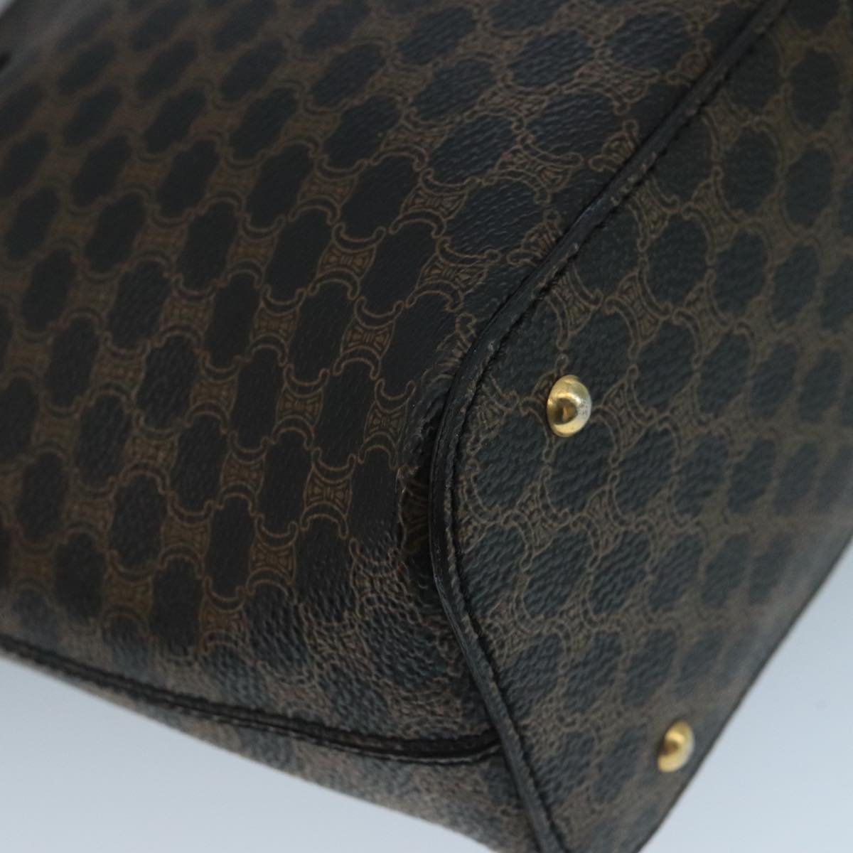 Céline Macadam Black Canvas Handbag (Pre-Owned)