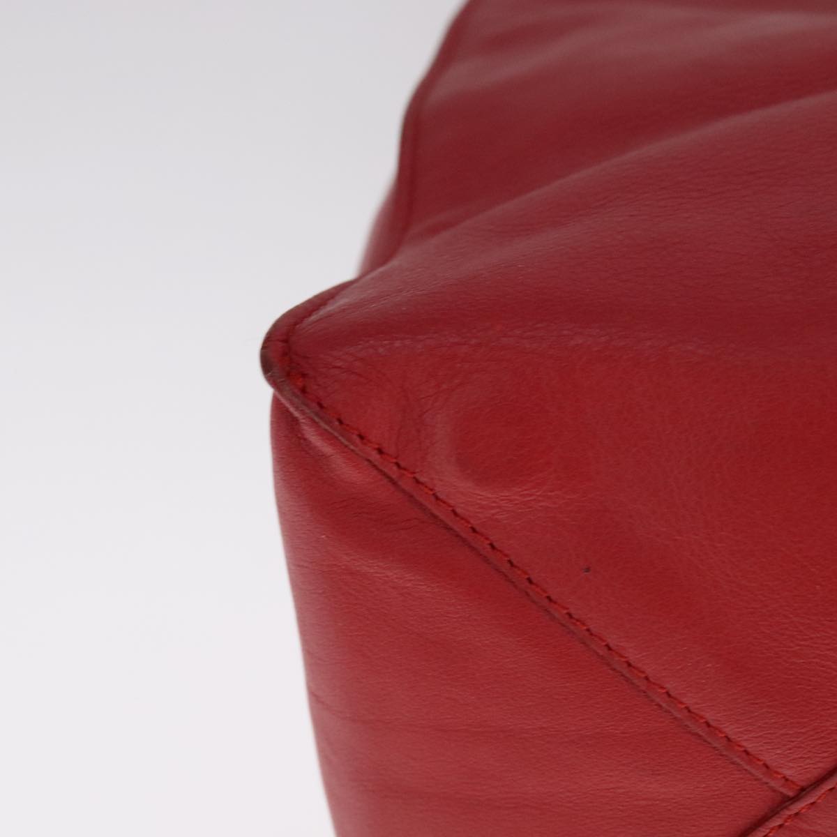 Balenciaga Papier Red Leather Tote Bag (Pre-Owned)